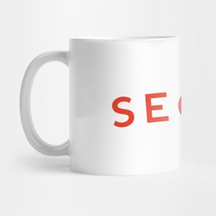 Seoul City Typography Mug